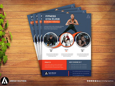 Gym flyer design animation app branding design designer flyer flyer design flyerdesign graphic design gym gym flyer icon illustration logo logo design minimal typography ui ux workout