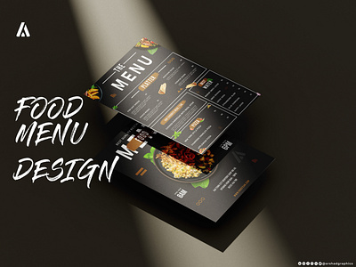 Food menu design for restaurant 3d agency animation branding design designer digital marketing flyer flyer design flyerdesign food flyer design graphic design illustration logo minimal motion graphics restaurant typography ui vector