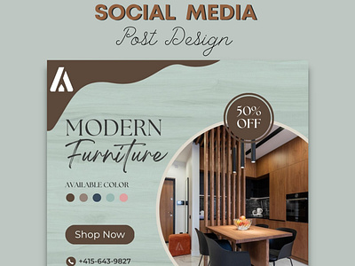 Furniture Social Media post Design