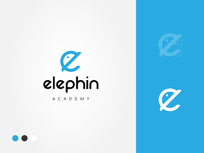 Elephin Logo branding concept design icon illustrator logo logo design logotype typography vector