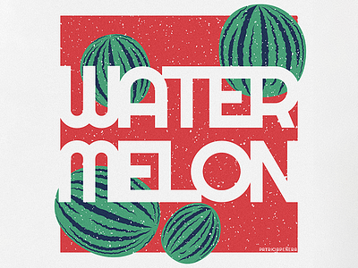 Watermelon design food food art fruit fruit art illustration typography vector vector art watermelon
