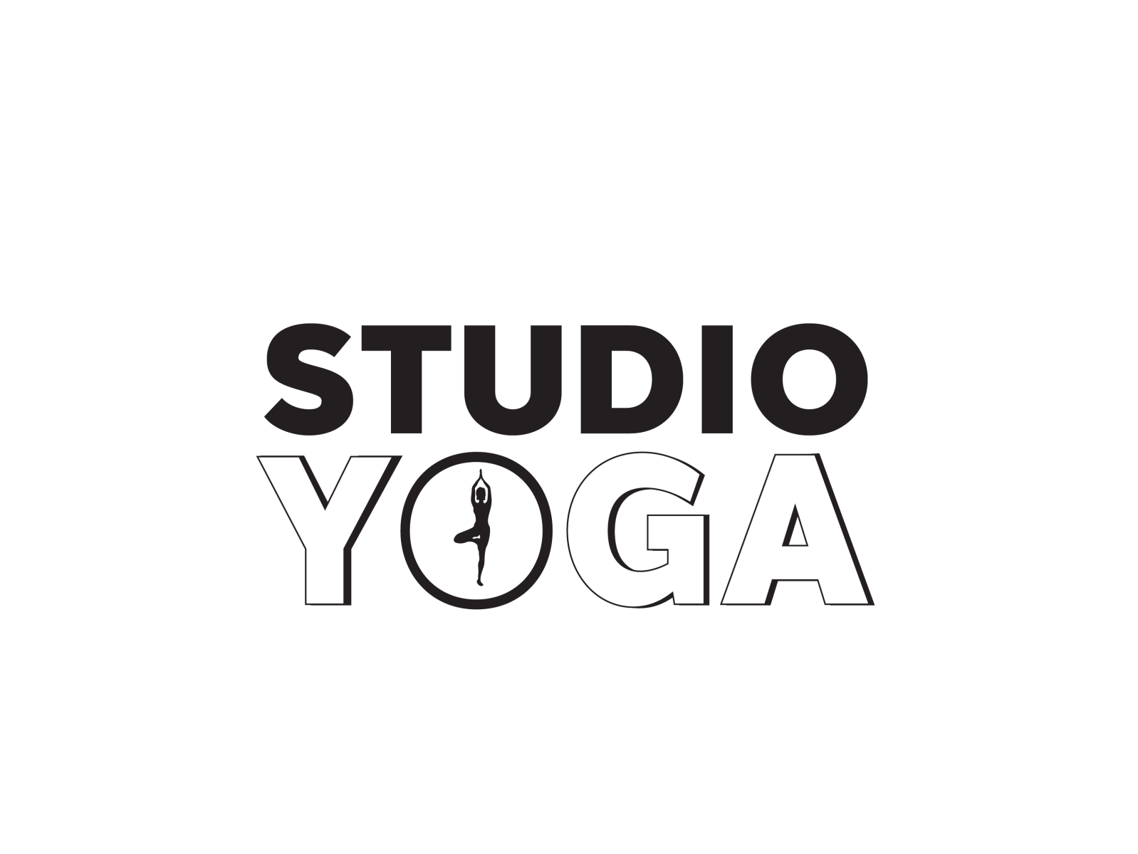 Logo for an Urban Yoga Studio by Fahmee Haque on Dribbble