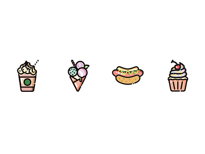BME Style Food Icon design icon illustration vector