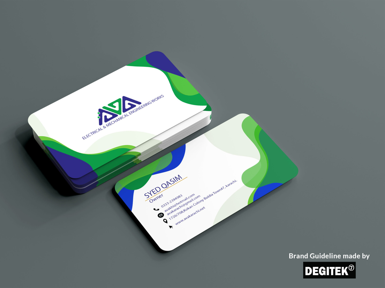 Electrical Engineering Business Cards