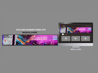 YOUTUBE BANNER/ THUMBNAIL DESIGN 3d brand identity branding design flyer graphic design illustration logo logo design social media social media design youtube youtube banner youtube thumbnail