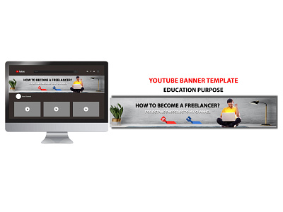 YOUTUBE BANNER/THUMBNAIL DESIGN brand identity branding design flyer graphic design illustration logo logo design social media social media marketing youtube youtube banner youtube thumbnail