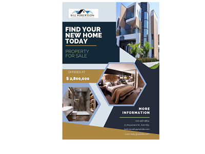 REAL ESTATE BROCHURE DESIGN