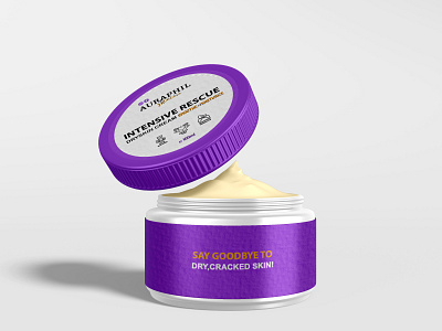 LABEL & PACKAGING DESIGN WITH PRODUCT MOCKUP FOR SKINKCARE BRAND