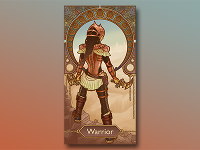 Warrior Card