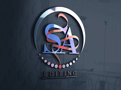 SA Design 3d design graphic design illustration logo logo design sa design sa editing