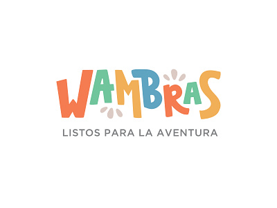 Wambras Logo design flat logo minimal typography vector