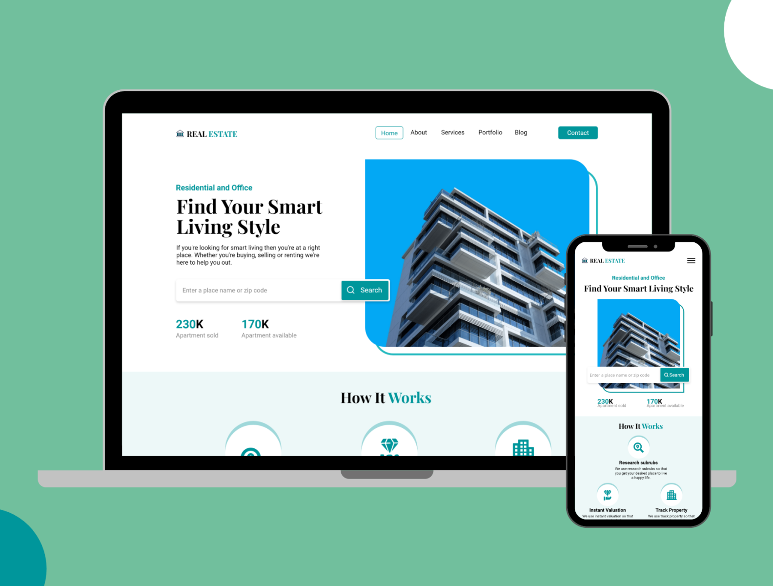 real-estate-landing-page-by-hassan-ali-on-dribbble