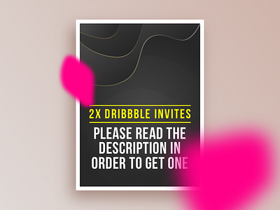 2x Invites Giveaway community dribbble free giveaway invitation invite