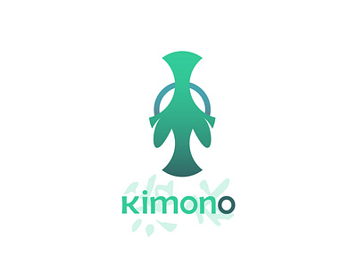 Kimono app branding design graphic design illustration logo typography vector