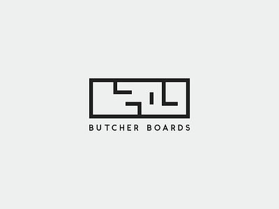 1209 butcher boards graphic logo number