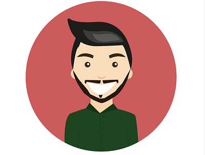 avatar of my colleague Levi aftereffects avatarvector branding character characterdesign characters design gif graphicdesign graphics illustration illustrator photoshop vector