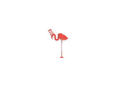 Alice Dallas 1950s artdeco bird branding branding design flamingo identity logos restaurant restaurant logo smoking top hat tophat