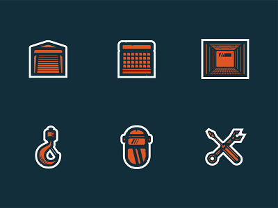 Able Machinery Movers Icons