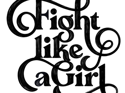 Fight like a girl