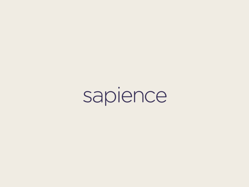 SAPIENCE - Name merge belgië branding construction design dna human logo moqo motion motion graphics sapience science