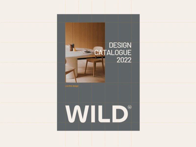 WILD - Grid construction animation belgië brand branding design graphic design interior logo moqo motion graphics wild