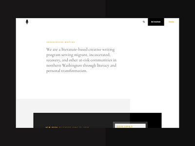 Design Gives Back animation black brand brand identity branding charity design figma interaction interface menu modern modular ui uiux ux visual web web design webflow