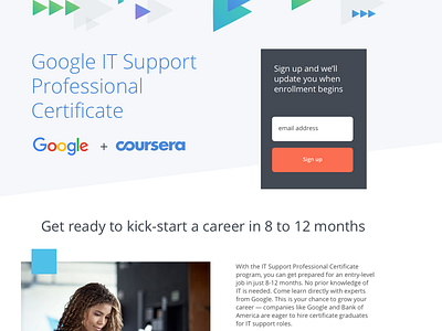 Google + Coursera