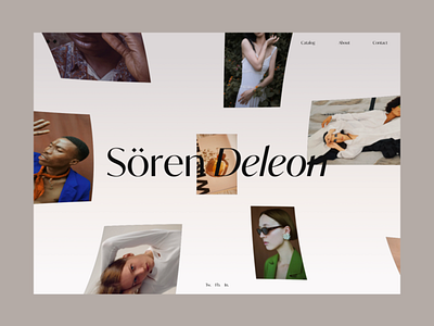 Sören Deleon Portfolio Website