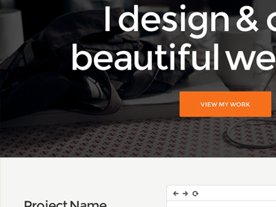 Wordpress Theme Concept big buttons portfolio themes wordpress