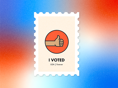 I Voted! 2d design digital illustration illustration vote
