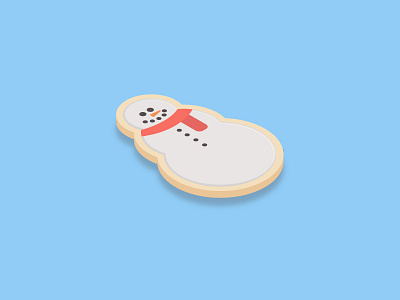 Christmas Cookie christmas cookie daily ui fhc30 icon isometric snowman sugar cookies