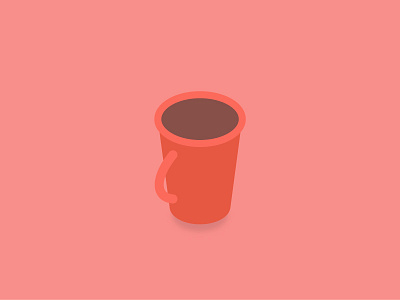 Hot Cocoa cup drink fhc30 hot chocolate icon illustration isometric