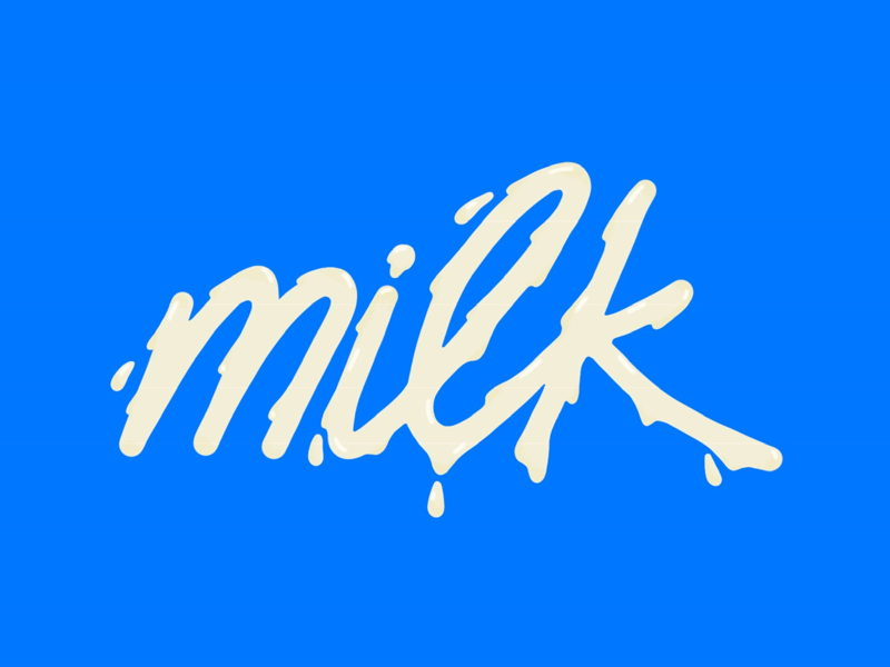Melk by Emily Adams on Dribbble