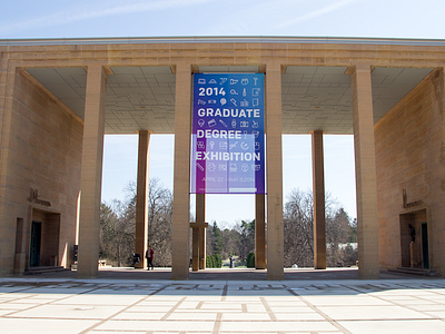 2014 Graduate Degree Exhibition Banner