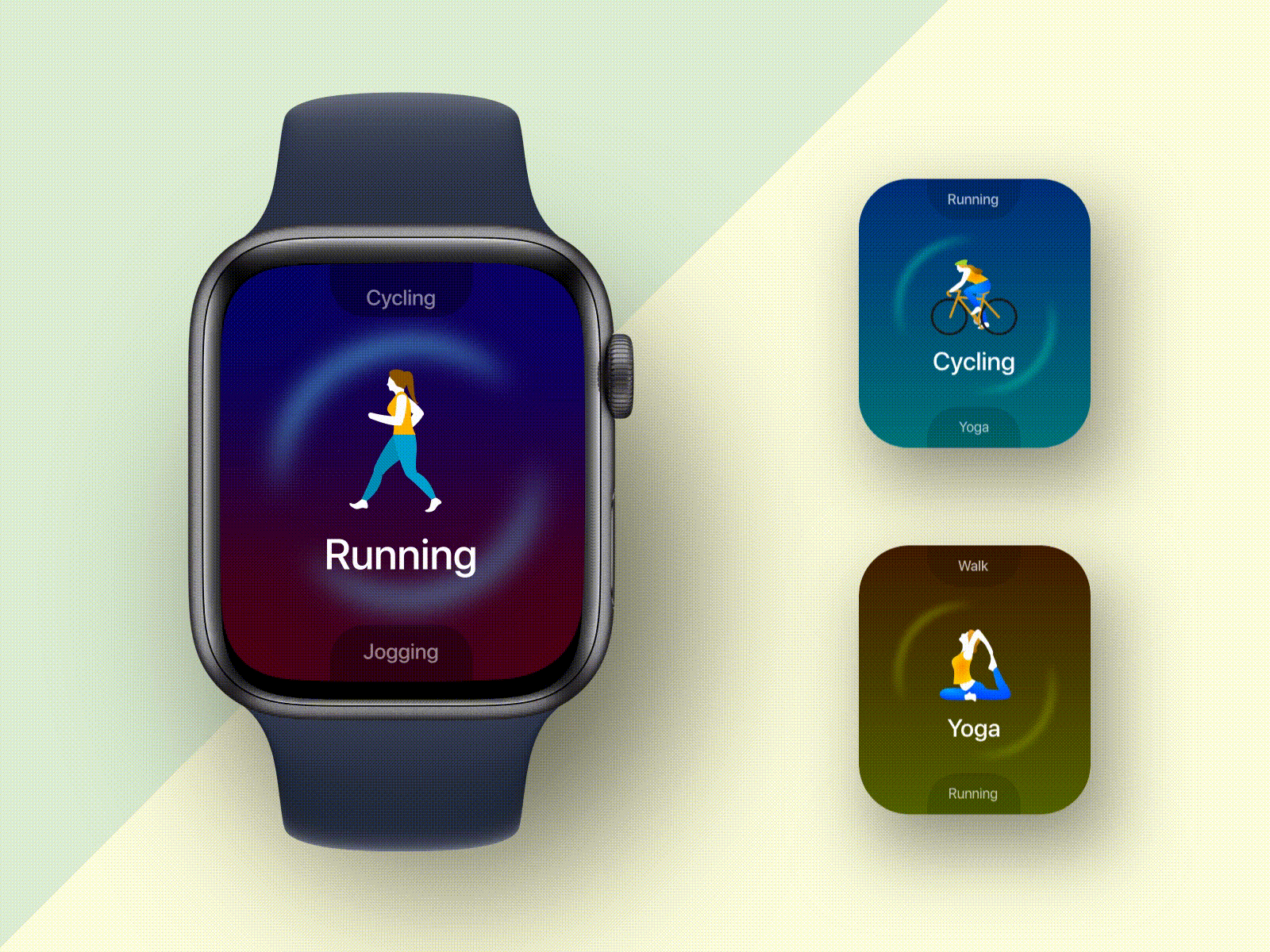 Workout app concept