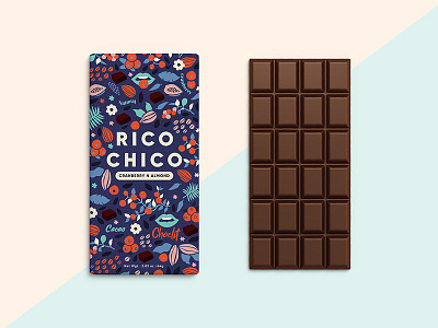 Rico Chico chocolate cranberry meroo packaging ricochico