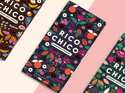 Rico Chico chocolate cranberry meroo packaging ricochico