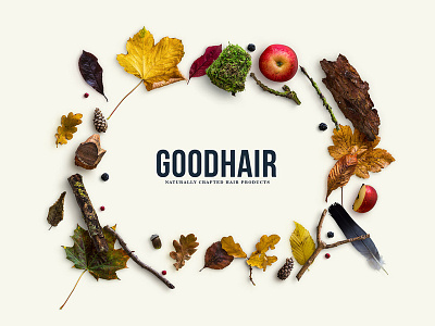 GoodHair - Naturall handcrafted Hair Care design goodhair hair packaging personal care shampoo