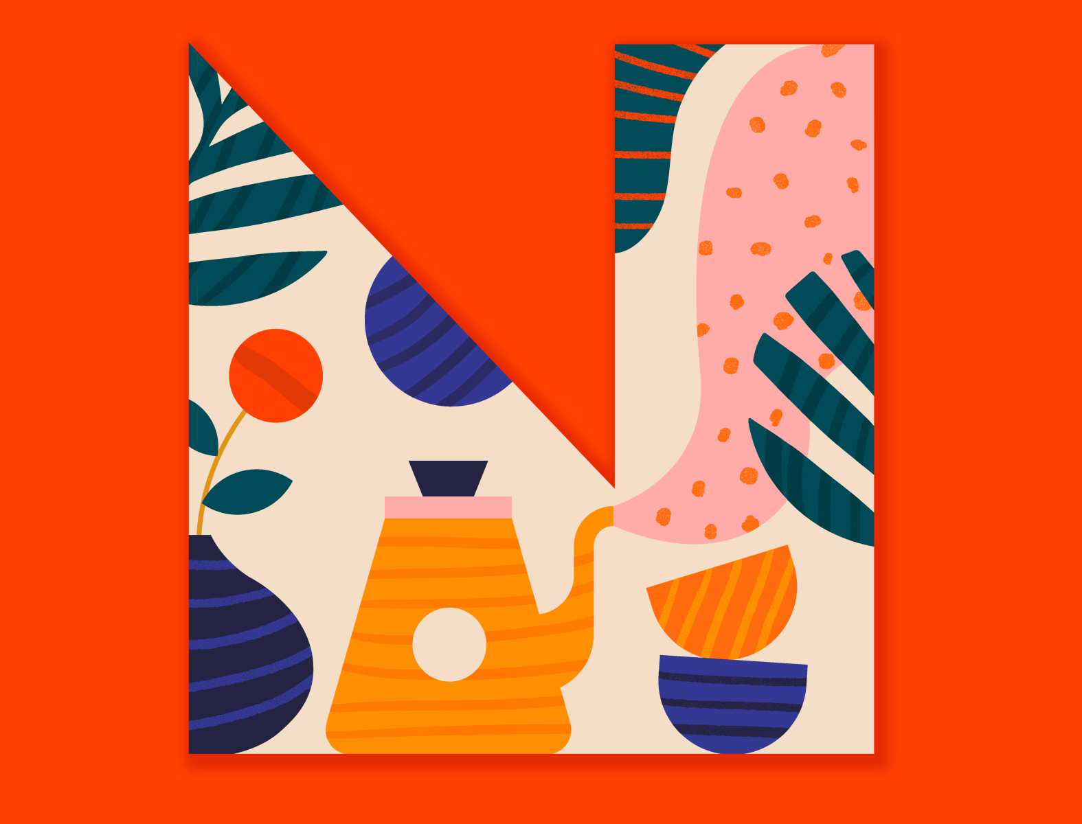 Near Far! 36daysoftype design graphic illustration packaging