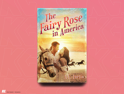 The Fairy Rose - Book cover design concept bookcover design graphic design