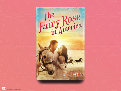 The Fairy Rose - Book cover design concept