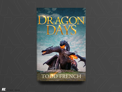 Dragon Days - Book cover design concept book color concept ar concept art design details graphic design