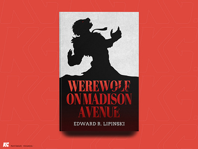 WEREWOLF ON MADISON AVE. - Book Cover Design concept