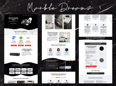Marble Dreamz - Funnel Design clickfunnels funnel funnel design marketing sales funnel sales page