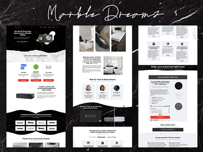 Marble Dreamz - Funnel Design