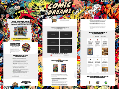 Comic Dreamz - Sales Funnel