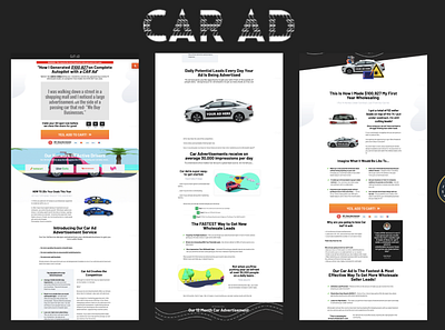 Car Ad - High Ticket Sales Funnel clickfunnels funnel funnel design marketing sales funnel sales page