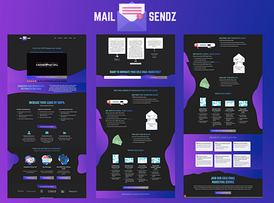 Mail Sendz - Sales Funnel clickfunnels design funnel funnel design marketing sales funnel sales page