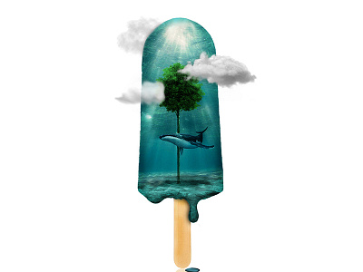 Popsicle digital art