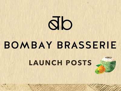 Bombay Brasserie design digital art photoshop social media social media design